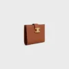 Medium Strap Wallet Nino in Supple Grained Calfskin