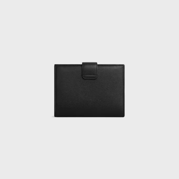 Medium Strap Wallet Nino in Supple Grained Calfskin Medium Strap Wallet Nino in Supple Grained Calfskin