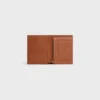 Medium Strap Wallet Nino in Supple Grained Calfskin