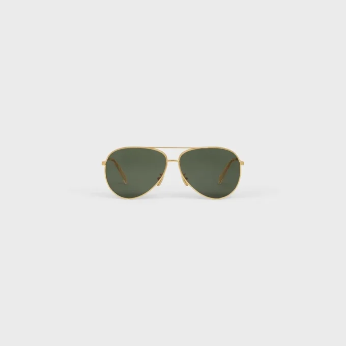 Metal Frame 01 Sunglasses in Metal with Mineral Glass Lenses Metal Frame 01 Sunglasses in Metal with Mineral Glass Lenses