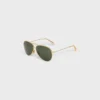 Metal Frame 01 Sunglasses in Metal with Mineral Glass Lenses Metal Frame 01 Sunglasses in Metal with Mineral Glass Lenses