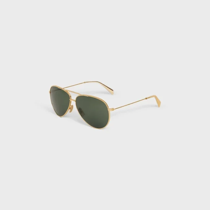 Metal Frame 01 Sunglasses in Metal with Mineral Glass Lenses Metal Frame 01 Sunglasses in Metal with Mineral Glass Lenses