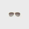 Metal Frame 01 Sunglasses in Metal with Polarized Lenses Metal Frame 01 Sunglasses in Metal with Polarized Lenses