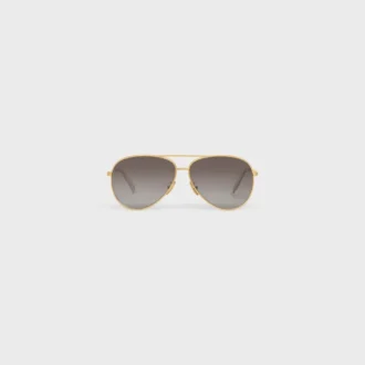 Metal Frame 01 Sunglasses in Metal with Polarized Lenses