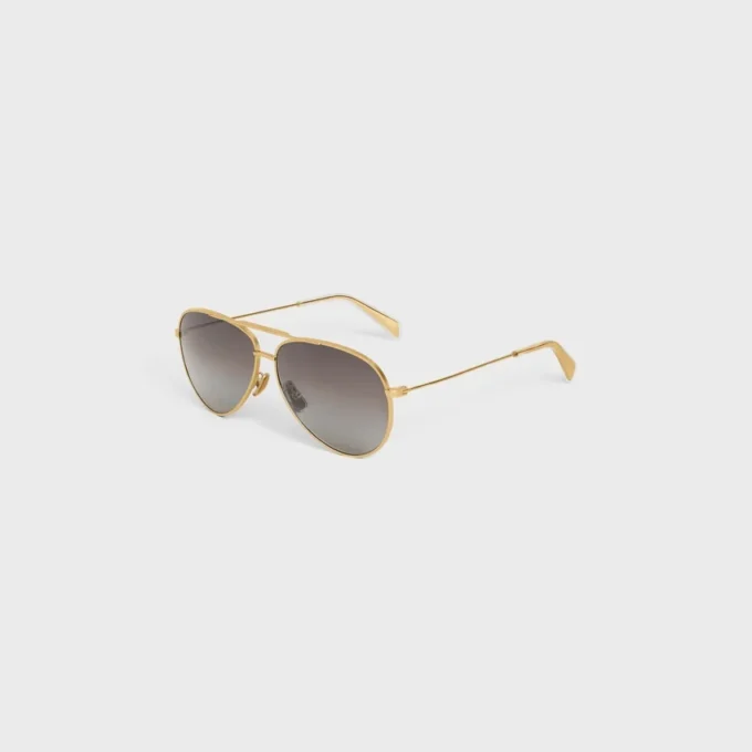 Metal Frame 01 Sunglasses in Metal with Polarized Lenses Metal Frame 01 Sunglasses in Metal with Polarized Lenses