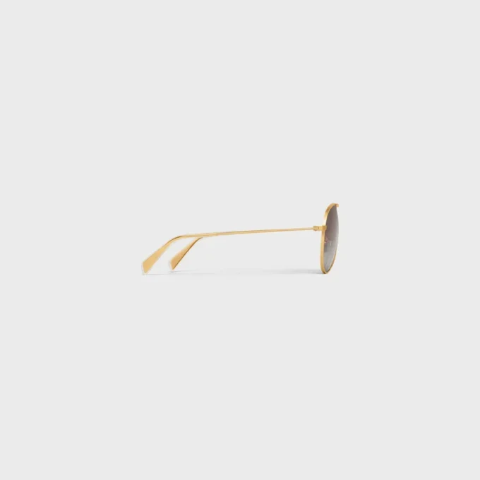 Metal Frame 01 Sunglasses in Metal with Polarized Lenses Metal Frame 01 Sunglasses in Metal with Polarized Lenses