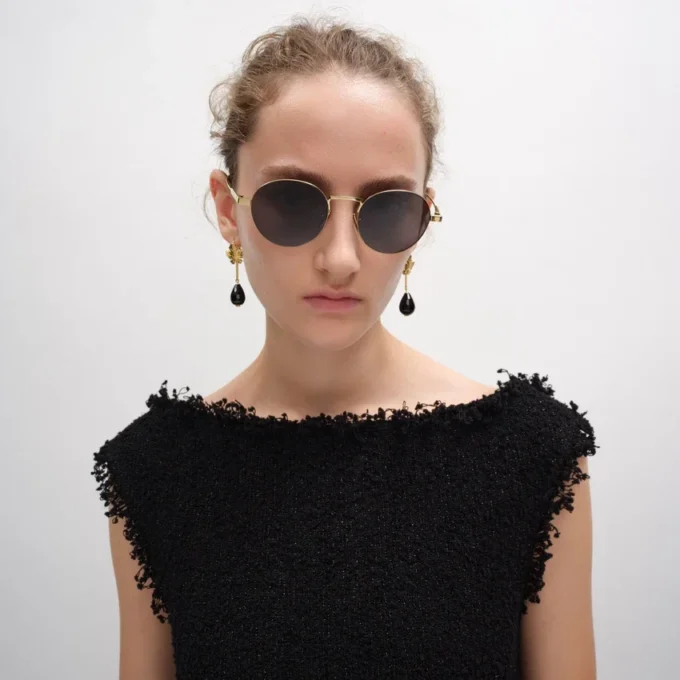 Metal Frame 28 Sunglasses in Metal Metal Frame 28 Sunglasses in Metal