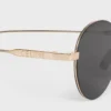 Metal Frame 28 Sunglasses in Metal