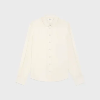 Mia Shirt in Silk Crepe and Acetate