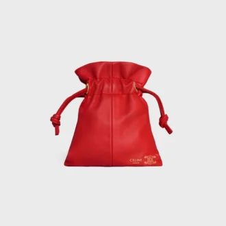 Micro Crystal Pouch in Smooth Lambskin