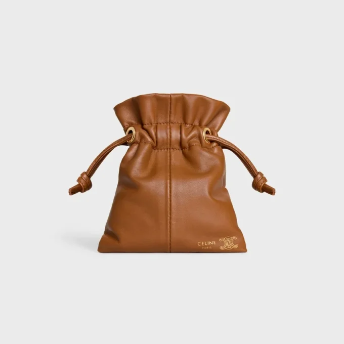 Micro Crystal Pouch in Smooth Lambskin Micro Crystal Pouch in Smooth Lambskin