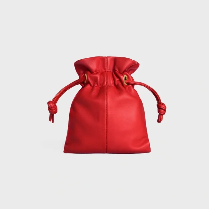 Micro Crystal Pouch in Smooth Lambskin Micro Crystal Pouch in Smooth Lambskin