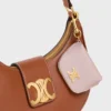 Micro Triomphe Charm in Shiny Calfskin Micro Triomphe Charm in Shiny Calfskin
