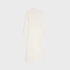 Midi Polo Dress in Crochet Cotton