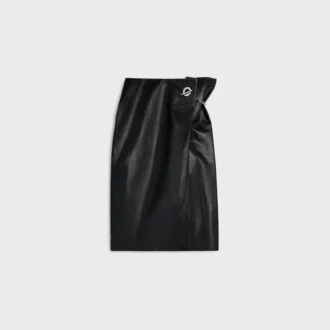 Midi Skirt in Calfskin
