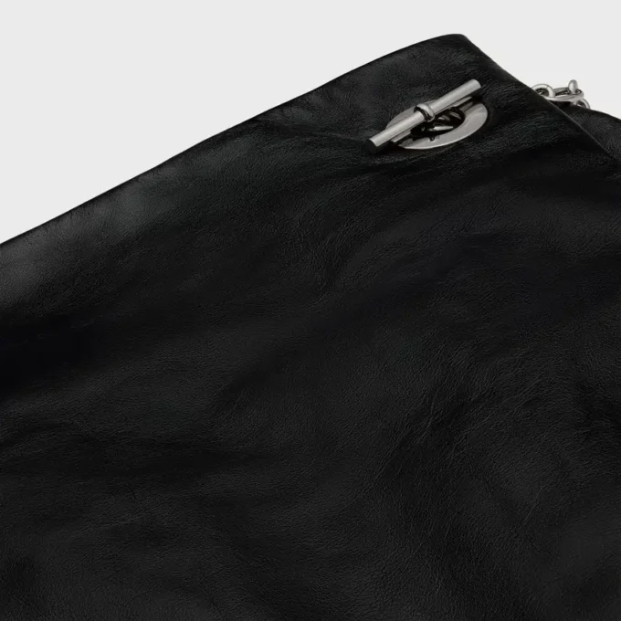 Midi Skirt in Calfskin Midi Skirt in Calfskin