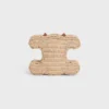 Minaudiare Triomphe in Wicker and Natural Calfskin