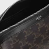 Mini Boston in Triomphe Canvas and Calfskin Mini Boston in Triomphe Canvas and Calfskin