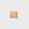 Mini Chain Claude in Raffia Effect Textile Mini Chain Claude in Raffia Effect Textile