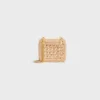 Mini Chain Claude in Raffia Effect Textile Mini Chain Claude in Raffia Effect Textile