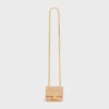 Mini Chain Claude in Raffia Effect Textile Mini Chain Claude in Raffia Effect Textile