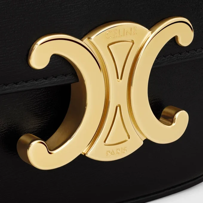 Mini Chain Claude in Shiny Calfskin