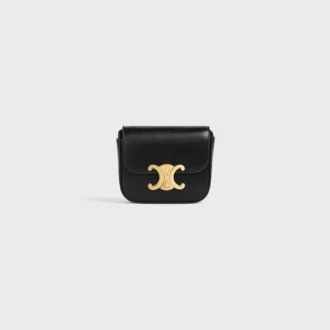Mini Claude in Shiny Calfskin