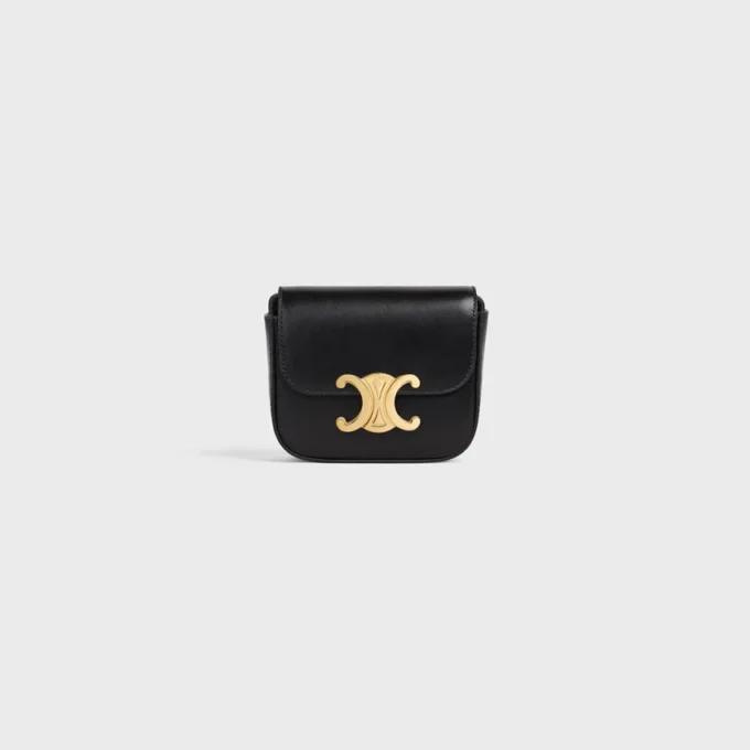 Mini Claude in Shiny Calfskin Mini Claude in Shiny Calfskin
