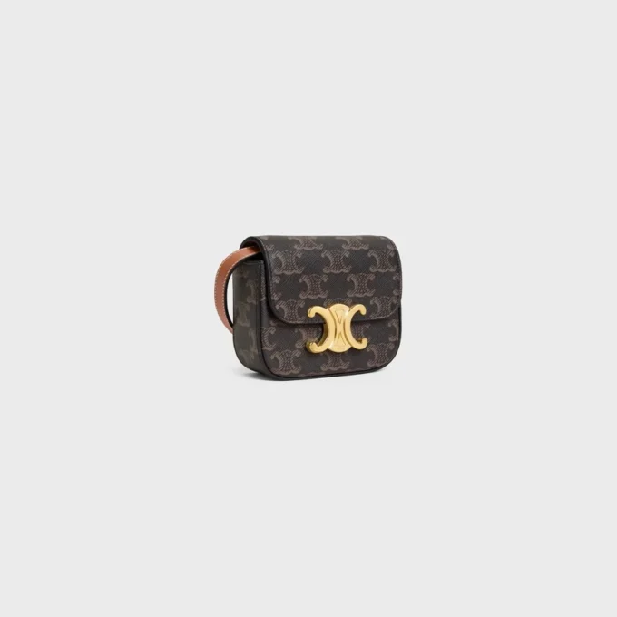 Mini Claude in Triomphe Canvas and Calfskin Mini Claude in Triomphe Canvas and Calfskin