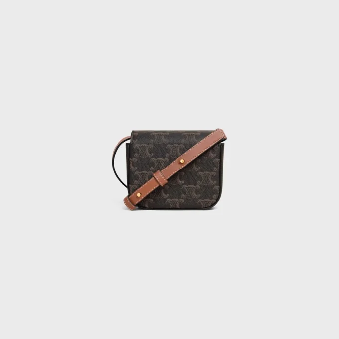 Mini Claude in Triomphe Canvas and Calfskin Mini Claude in Triomphe Canvas and Calfskin