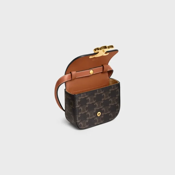 Mini Claude in Triomphe Canvas and Calfskin Mini Claude in Triomphe Canvas and Calfskin