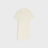 Mini Dress in Cotton Pointelle Mini Dress in Cotton Pointelle