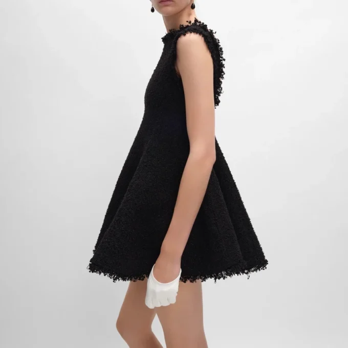 Mini Dress in Knit Natte Mini Dress in Knit Natte