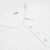 Mini Dress with Embroidered Trims in Cotton Batiste