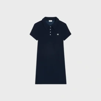Mini Polo Dress in Terry Cotton