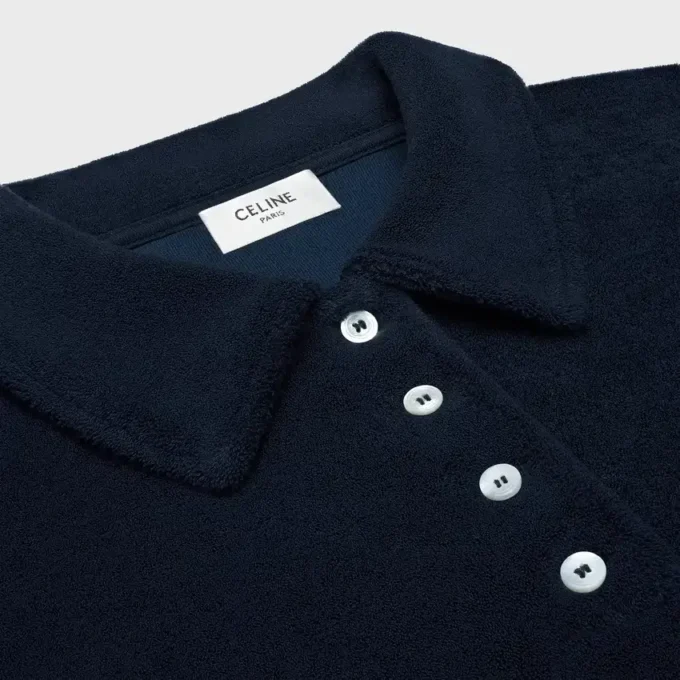 Mini Polo Dress in Terry Cotton