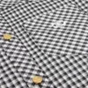 Mini Shirt Dress in Vichy Silk Mini Shirt Dress in Vichy Silk