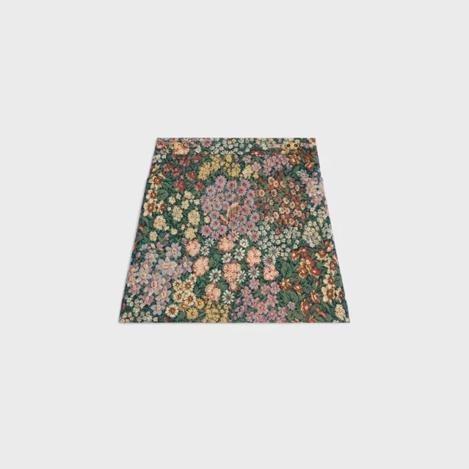 Mini Skirt in Cotton Jacquard Mini Skirt in Cotton Jacquard