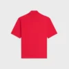 Mock Neck T-Shirt in Cotton Jersey Mock Neck T-Shirt in Cotton Jersey