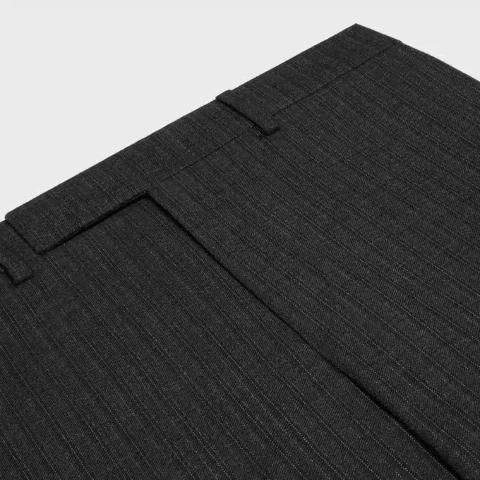 Mods Pants in Retro Striped Wool Mods Pants in Retro Striped Wool
