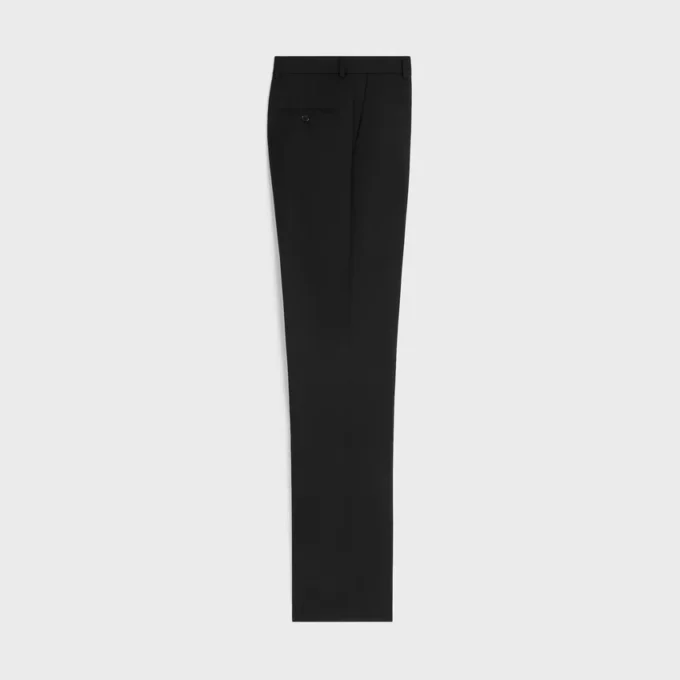 Mods Trousers in Wool Gabardine