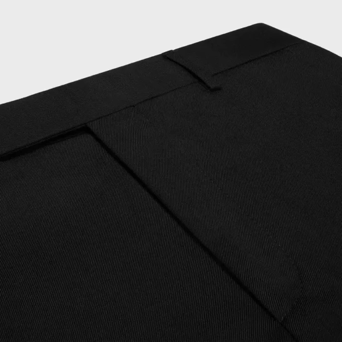 Mods Trousers in Wool Gabardine