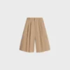 Montauk Cargo Shorts in Cotton and Linen Montauk Cargo Shorts in Cotton and Linen