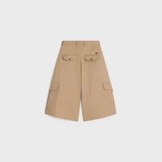 Montauk Cargo Shorts in Cotton and Linen