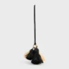 Multi Pompon Charm in Raffia and Smooth Lambskin Multi Pompon Charm in Raffia and Smooth Lambskin