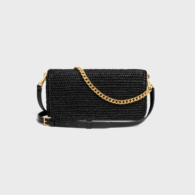 Multipochette in Raffia Multipochette in Raffia