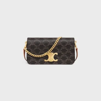 Multipochette in Triomphe Canvas and Calfskin