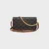 Multipochette in Triomphe Canvas and Calfskin Multipochette in Triomphe Canvas and Calfskin
