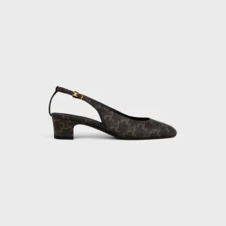 Neo City Slingback in Triomphe Coated Fabric