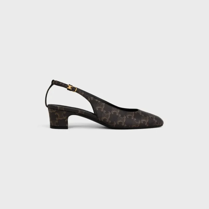 Neo City Slingback in Triomphe Coated Fabric Neo City Slingback in Triomphe Coated Fabric